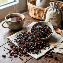 Herbata Assam Smak Czarnych Winogron 100g